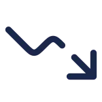 Course Down SVG Icon